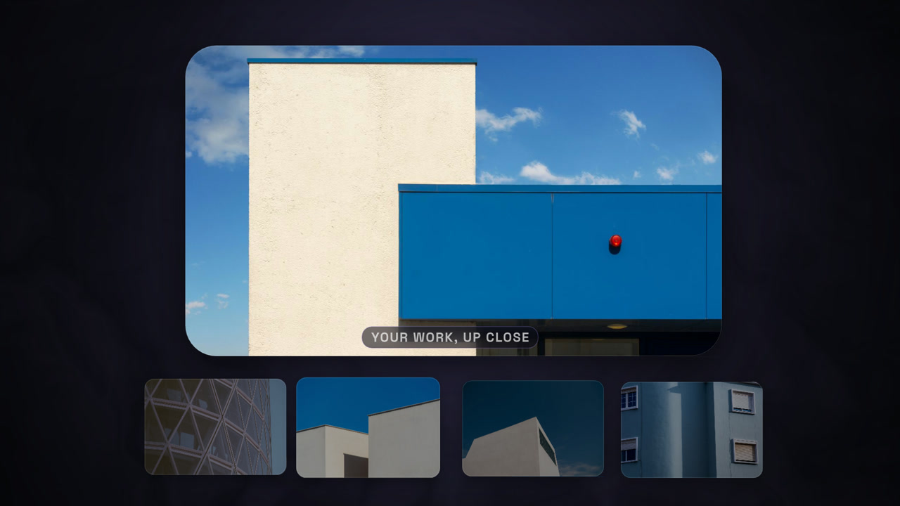 Magic Move Gallery — an Onda Studio motion-graphics template