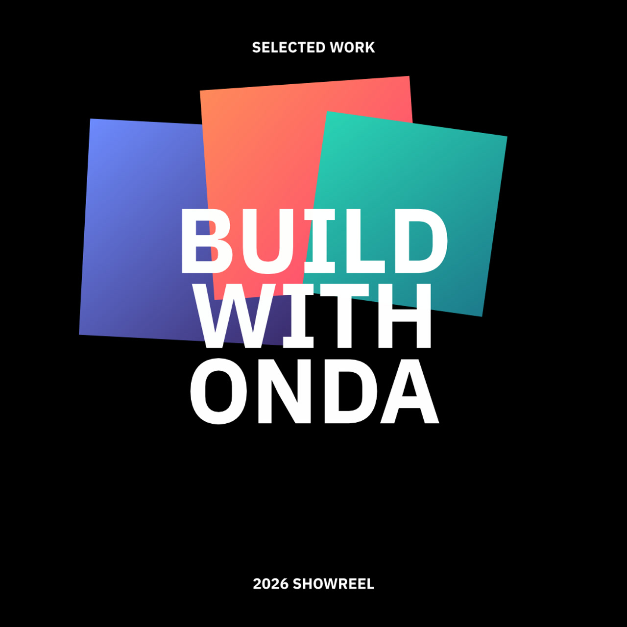 Bold Showcase — an Onda Studio motion-graphics template